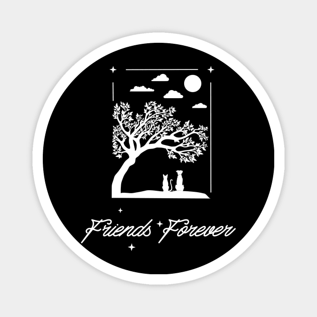 Friends Forever Magnet by WAYOF